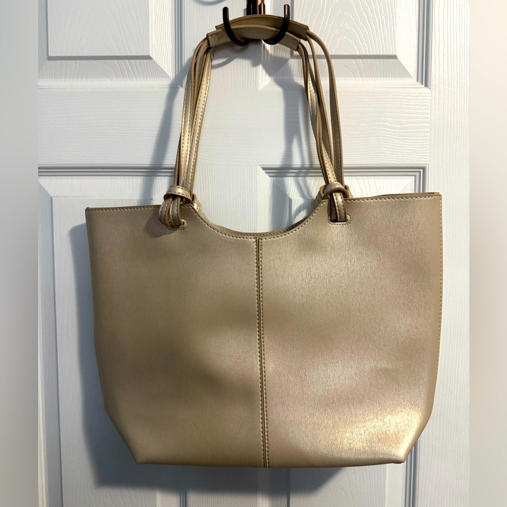 Never worn Neiman Marcus Brand Gold bag